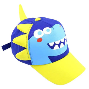Lustige Sommer Baseball Caps im Dino Look für Kinder