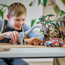 Laden Sie das Bild in den Galerie-Viewer, Jurassic XXL Brachiosaurus mit Jeep – Abenteuerliches Baustein-Spielset