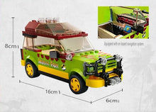 Laden Sie das Bild in den Galerie-Viewer, Jurassic World Park Triceratops mit Explorer Spielzeug Bausteine