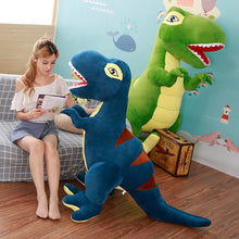 Laden Sie das Bild in den Galerie-Viewer, XXL Dinosaurier Stofftier bis zu 150cm! T-Rex Mega Groß Kuscheltier Dino kaufen - Dinosaurier.store
