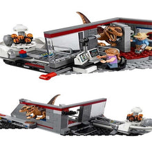 Laden Sie das Bild in den Galerie-Viewer, Jurassic Velociraptor Labor Baustein Set kaufen - Dinosaurier.store