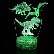 Laden Sie das Bild in den Galerie-Viewer, Dinosaurier Nachtlicht in verschiedenen Motiven kaufen - Dinosaurier.store
