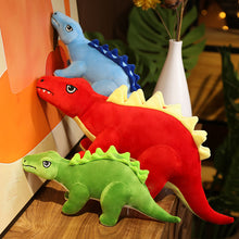 Laden Sie das Bild in den Galerie-Viewer, Farbenfroher Stegosaurus Plüsch Dino 30/50/80cm kaufen - Dinosaurier.store