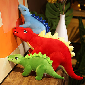 Farbenfroher Stegosaurus Plüsch Dino 30/50/80cm kaufen - Dinosaurier.store
