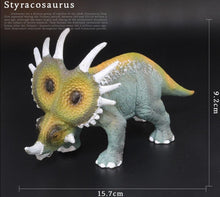 Laden Sie das Bild in den Galerie-Viewer, Styracosaurus Dinosaurier Figur kaufen - Dinosaurier.store