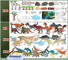 Laden Sie das Bild in den Galerie-Viewer, Große Dinosaurier Spiele Box, 50 oder 70 Teile kaufen - Dinosaurier.store