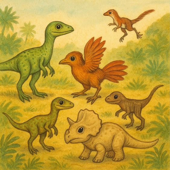 Die fünf kleinsten Dinosaurier - Winzige Riesen der Urzeit