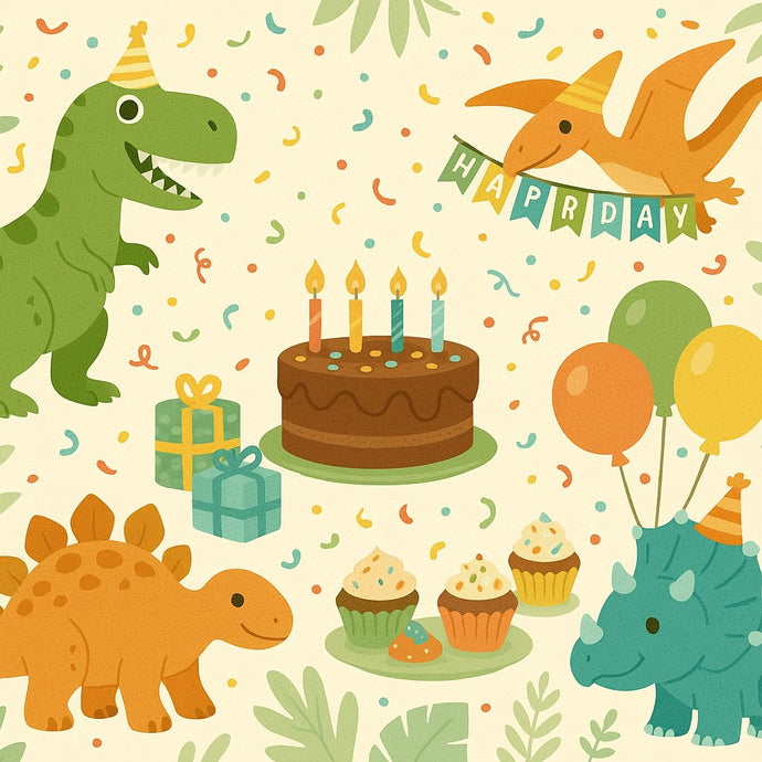 Die perfekte Dino-Geburtstagsfeier: So wird's legendär!