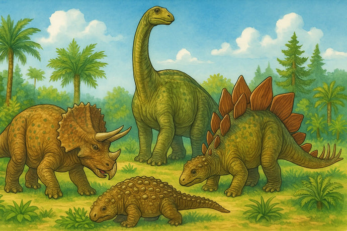 Triceratops, Stegosaurus &amp; Co: Die beliebtesten Pflanzenfresser der Urzeit