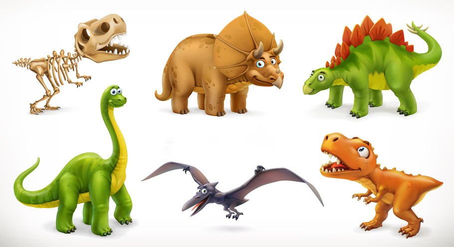 Die 5 beliebtesten Dinosaurier