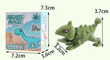 Laden Sie das Bild in den Galerie-Viewer, 10er Set Dino Figuren zum selbst bauen