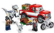 Jurassic World Blue & Beta in der Velociraptor-Falle (194 Teile, kompatibel mit 76946)
