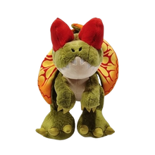Laden Sie das Bild in den Galerie-Viewer, Jurassic World Dilophosaurus Kuscheltier Dinosaurier
