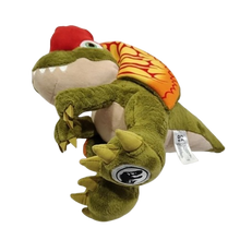 Laden Sie das Bild in den Galerie-Viewer, Jurassic World Dilophosaurus Kuscheltier Dinosaurier