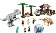 Jurassic World Indominus Rex vs. Ankylosaurus, Dinosaurier Set mit Gyrosphäre