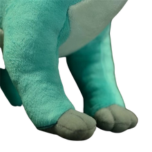 Laden Sie das Bild in den Galerie-Viewer, Realistische Parasaurolophus Dinosaurier Plüsch-Figur (ca. 39cm)