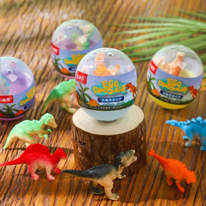 10er Set Dino Kapsel mit Dino Figur Spielzeug