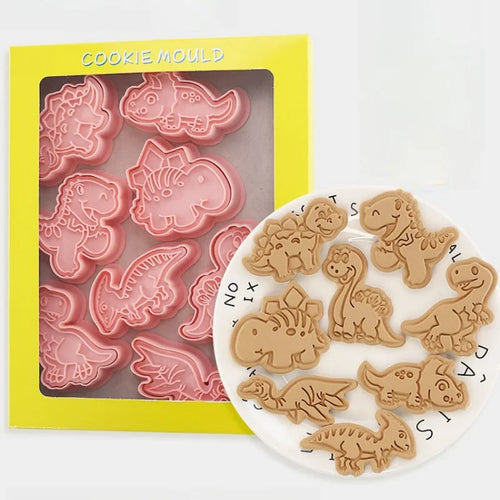Dinosaurier Keks Formen - 8 Stk. im Set
