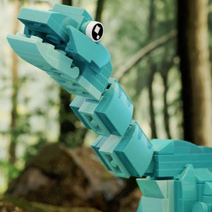 Brachiosaurus Klemm Baustein Set mit 541 Bausteinen