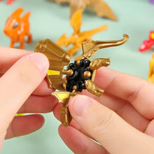 Laden Sie das Bild in den Galerie-Viewer, 10er Set Dino Figuren zum selbst bauen