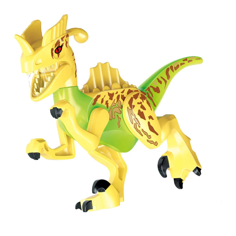 Bunte Jurassic World Dinosaurier Baustein Spielzeug Figuren