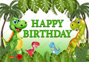 Niedliche Dino Poster Banner für den Kindergeburtstag, Feier, Geburtstag