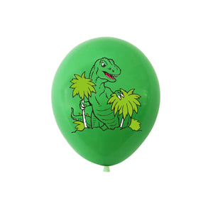 12 Stk. Dinosaurier Ballons für Geburtstag, Deko etc.