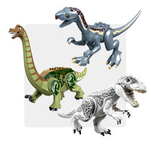 Laden Sie das Bild in den Galerie-Viewer, Velociraptor Triceratops Indominus T-Rex uvm. Jurassic World Dinosaurier Figuren