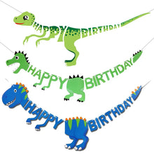 Laden Sie das Bild in den Galerie-Viewer, Alles für die Dino Geburtstagsfeier - Luftballons, Banner uvm.