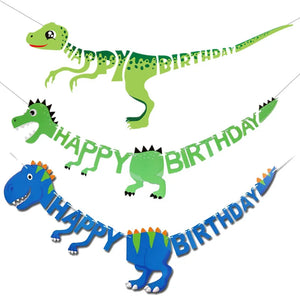 Alles für die Dino Geburtstagsfeier - Luftballons, Banner uvm.