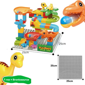 Dinosaurier Murmelbahn zum selbstbauen