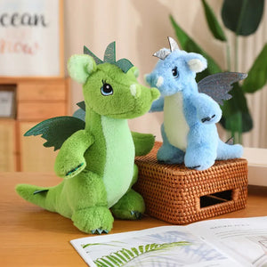 Liebliche Dino Drachen Kuscheltiere (20cm oder 30cm)