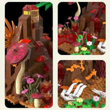 Laden Sie das Bild in den Galerie-Viewer, Tyrannosaurus-Rex Klemm-Baustein Spielzeug -Dinosaurier Welt - 559 Teile