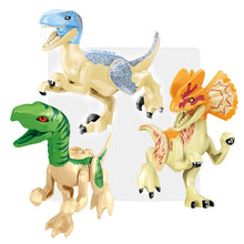 Laden Sie das Bild in den Galerie-Viewer, Bunte Jurassic World Dinosaurier Baustein Spielzeug Figuren