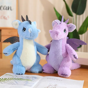 Liebliche Dino Drachen Kuscheltiere (20cm oder 30cm)