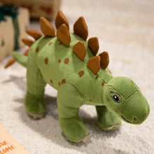 Laden Sie das Bild in den Galerie-Viewer, Tolle Triceratops, Stegosaurus, T-Rex, Brontosaurus oder Velociraptor Plüschtier Dinosaurier
