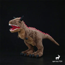 Laden Sie das Bild in den Galerie-Viewer, Carnotaurus Stofftier Dinosaurier (ca. 52cm)