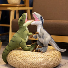 Laden Sie das Bild in den Galerie-Viewer, Niedliche Ankylosaurus, Triceratops, T-Rex, Stegosaurus, Velociraptor, Brachiosaurus oder Plesiosaur Dino Kuscheltiere