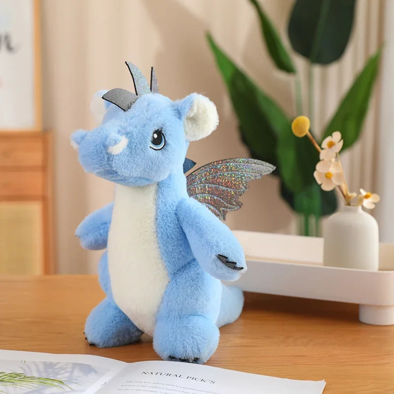 Liebliche Dino Drachen Kuscheltiere (20cm oder 30cm)