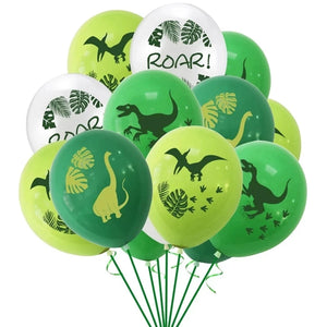 Alles für die Dino Geburtstagsfeier - Luftballons, Banner uvm.