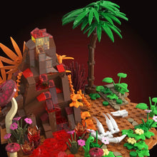 Laden Sie das Bild in den Galerie-Viewer, Tyrannosaurus-Rex Klemm-Baustein Spielzeug -Dinosaurier Welt - 559 Teile