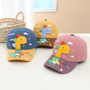 Sommer Baseball Caps für Kinder in tollen Dino Motiven