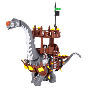 Jurassic World Titanosaurus mit Mount Klemm-Baustein Spielzeug Set