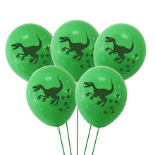 Laden Sie das Bild in den Galerie-Viewer, Dinosaurier Kindergeburtstag Deko (Teller, Becher, Ballons uvm.)