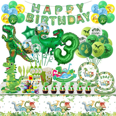 Niedliche Deko für den Dino Kindergeburtstag, Feier, Geburtstag