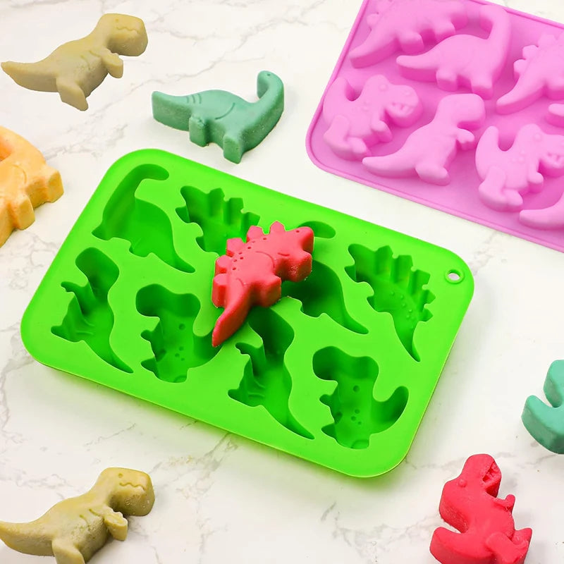 Dinosaurier Silikon Form für Backen etc. Backform Kekse