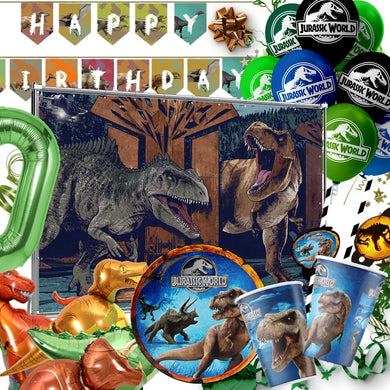 Jurassic World Geburtstag Kindergeburtstag Deko - Teller, Becher uvm.