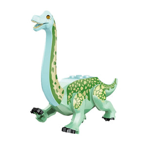 Bunte Jurassic World Dinosaurier Baustein Spielzeug Figuren