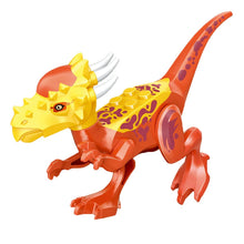 Laden Sie das Bild in den Galerie-Viewer, Bunte Jurassic World Dinosaurier Baustein Spielzeug Figuren