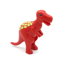 Laden Sie das Bild in den Galerie-Viewer, Farbenfrohe Dino Baustein Spielzeug Figuren